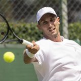 Alexander Ritschard vit la meilleure saison de sa carrière sur le circuit Challenger (archives). KEYSTONE/ALESSANDRO DELLA VALLE